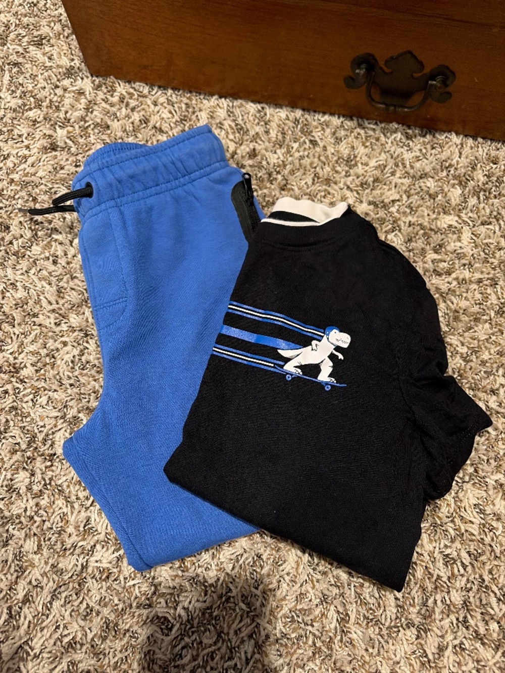 Toddler Dynamic fleece joggers and long sleeve matching top